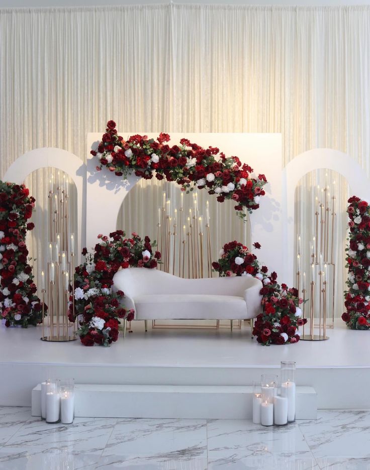 ✨ red, gold & romance at the white ferry manor ✨…